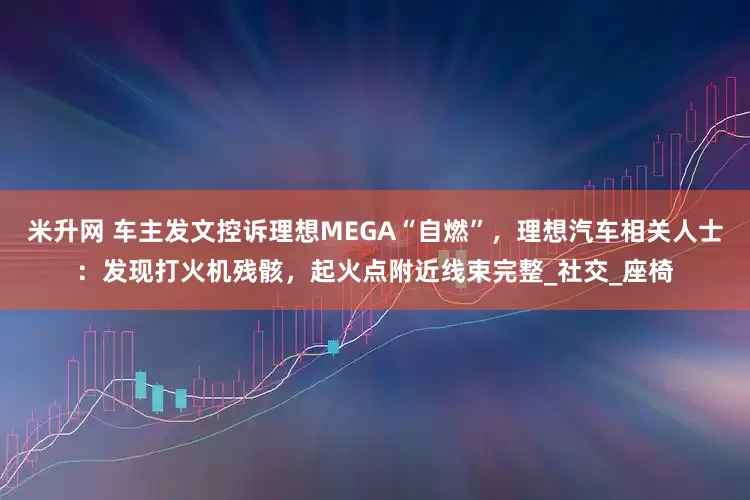 米升网 车主发文控诉理想MEGA“自燃”，理想汽车相关人士：发现打火机残骸，起火点附近线束完整_社交_座椅